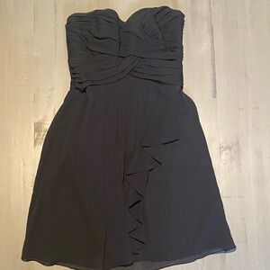 David's Bridal Elegant Black Gown